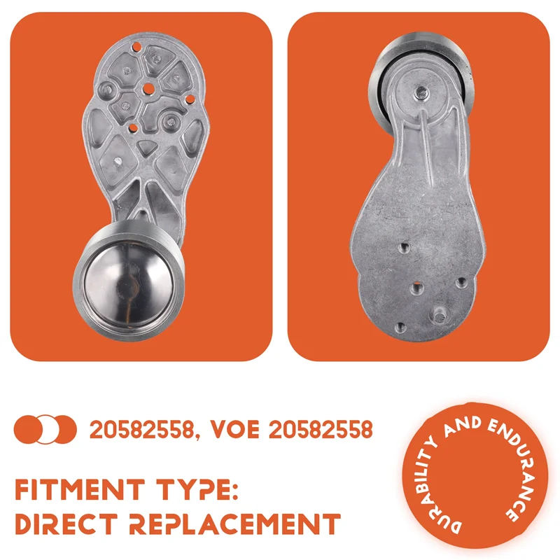 ベルトテンショナープーリー 12溝 VOE 20582558 DAYCO 898 Belt Tensioner Pulley 12 Grooves VOE 20582558 Dayco 89823 For