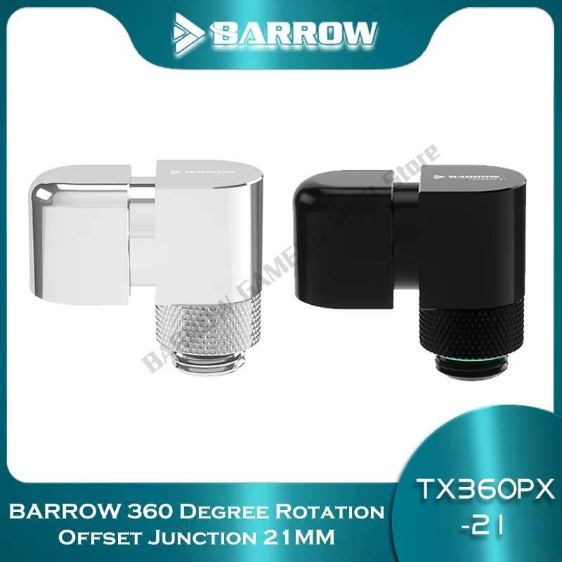 

BARROW Offset Adapter Fitting Dual 360 Degree Rotatating 21MM TX360PX-21