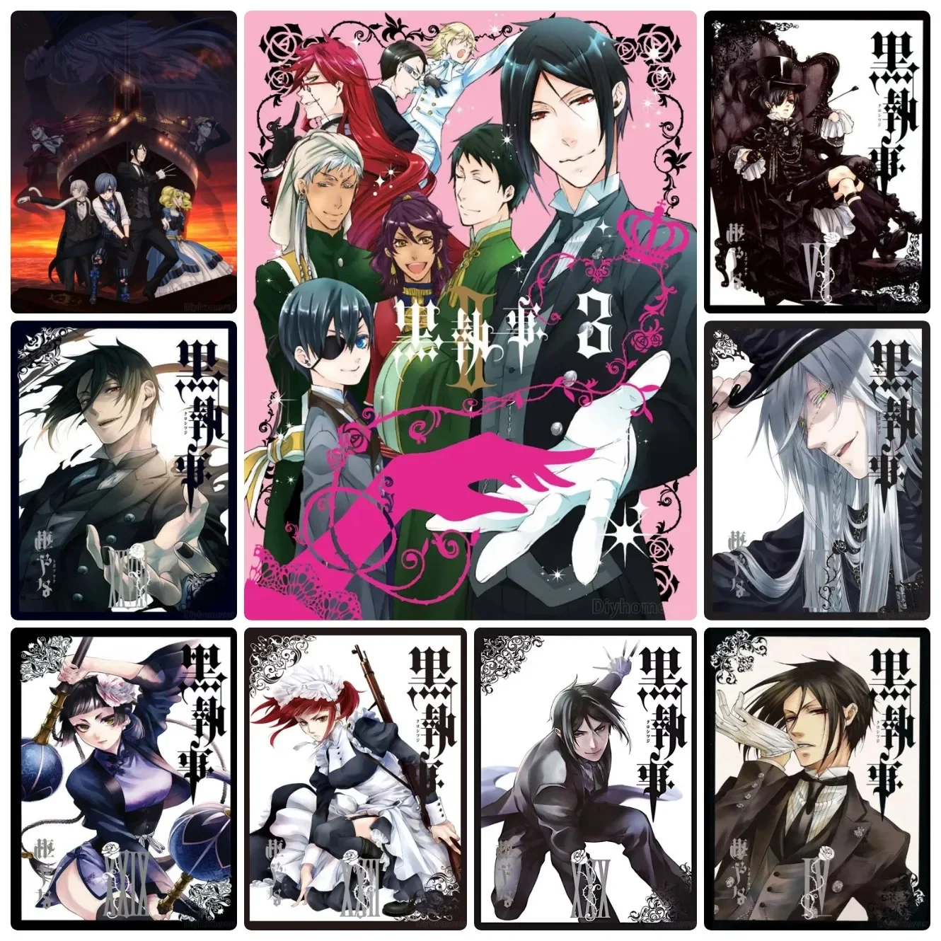 

Jigsaw Puzzles for Adults -Black Butler- Jigsaw Puzzle Home Decor Adults Puzzle Games Family Fun Puzzles Educational Toys