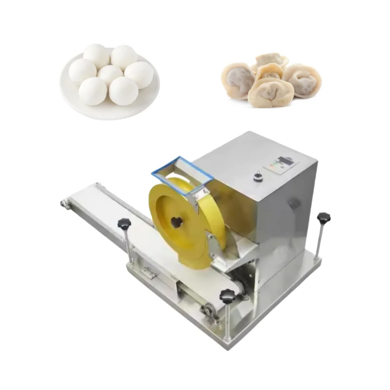 Automatic Bread Dough Balls Forming Rounder Stainless Steel Electric Rounding Pizza Bakery Dough Rolling Divider Machine