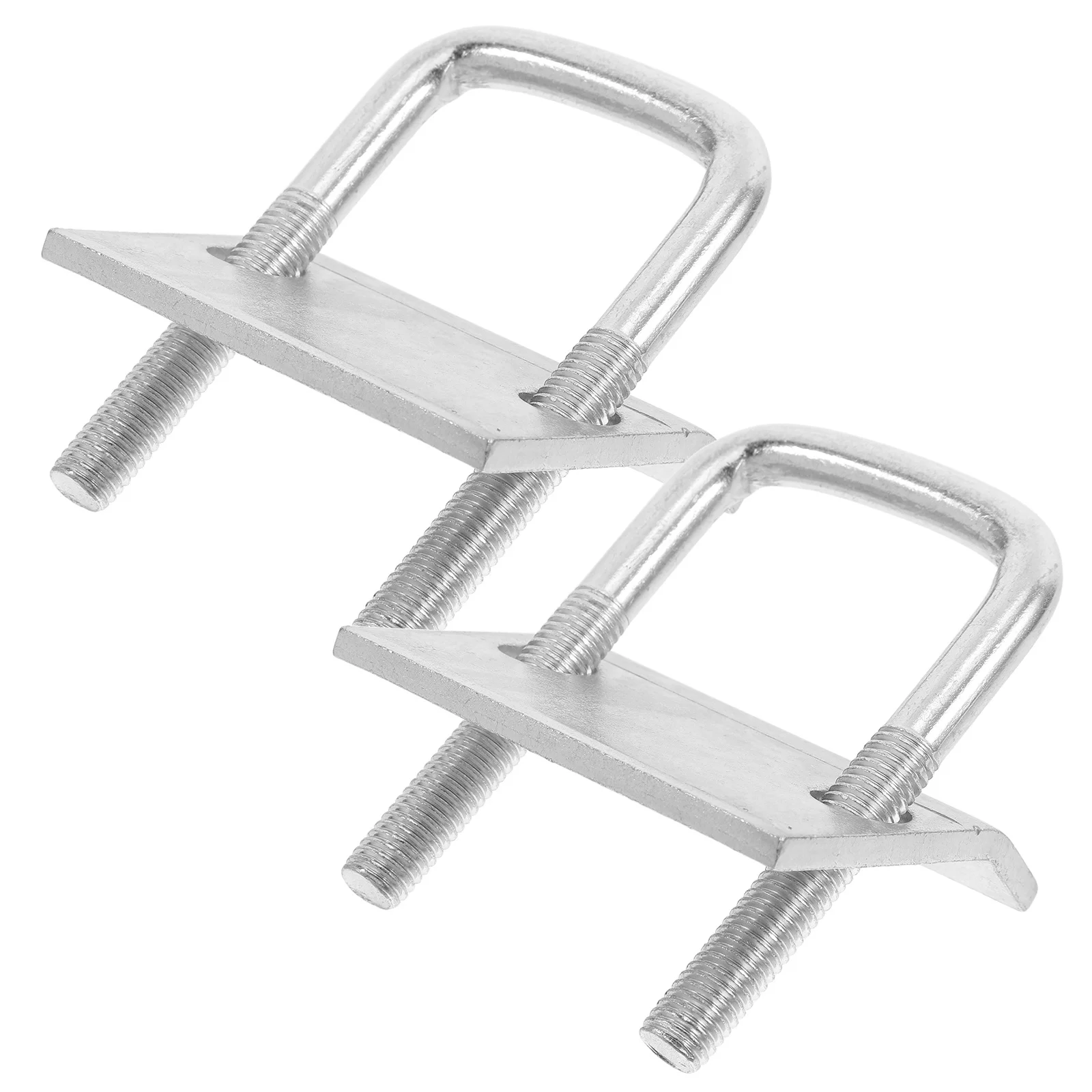 2Pcs Anti-Seismic Steel Beam Support Bracket Toothed Plate Clamp Buckle Steel Structure Fixing Enhanced Stability Construction