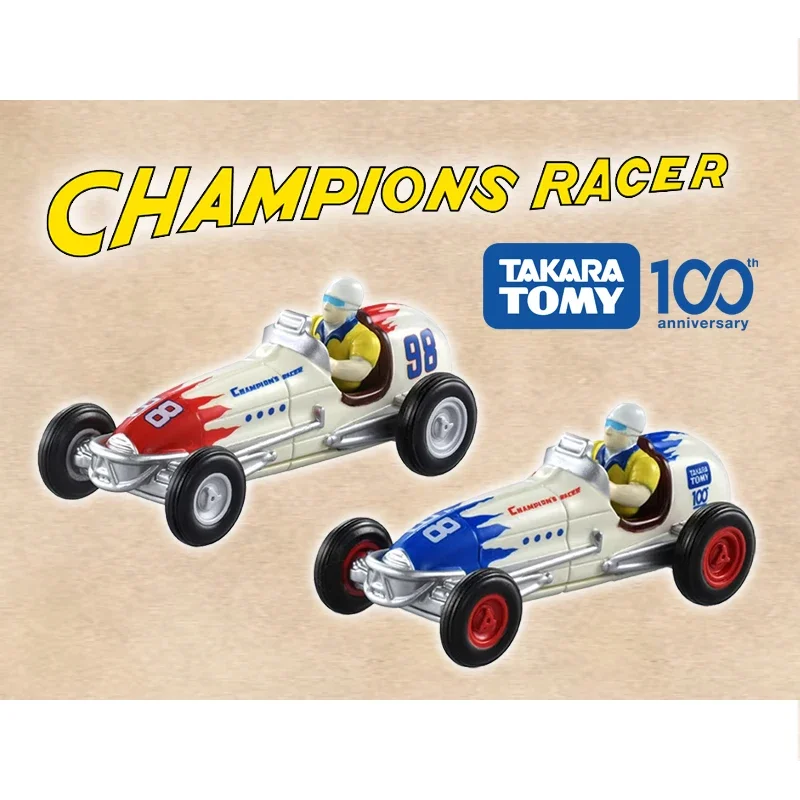 Takara Tomy Champion Racer Tomica Blue Ver Auto Legering Speelgoed Motorvoertuig Diecast Metaal Model Kinderen Kerstcadeau Speelgoed voor jongens