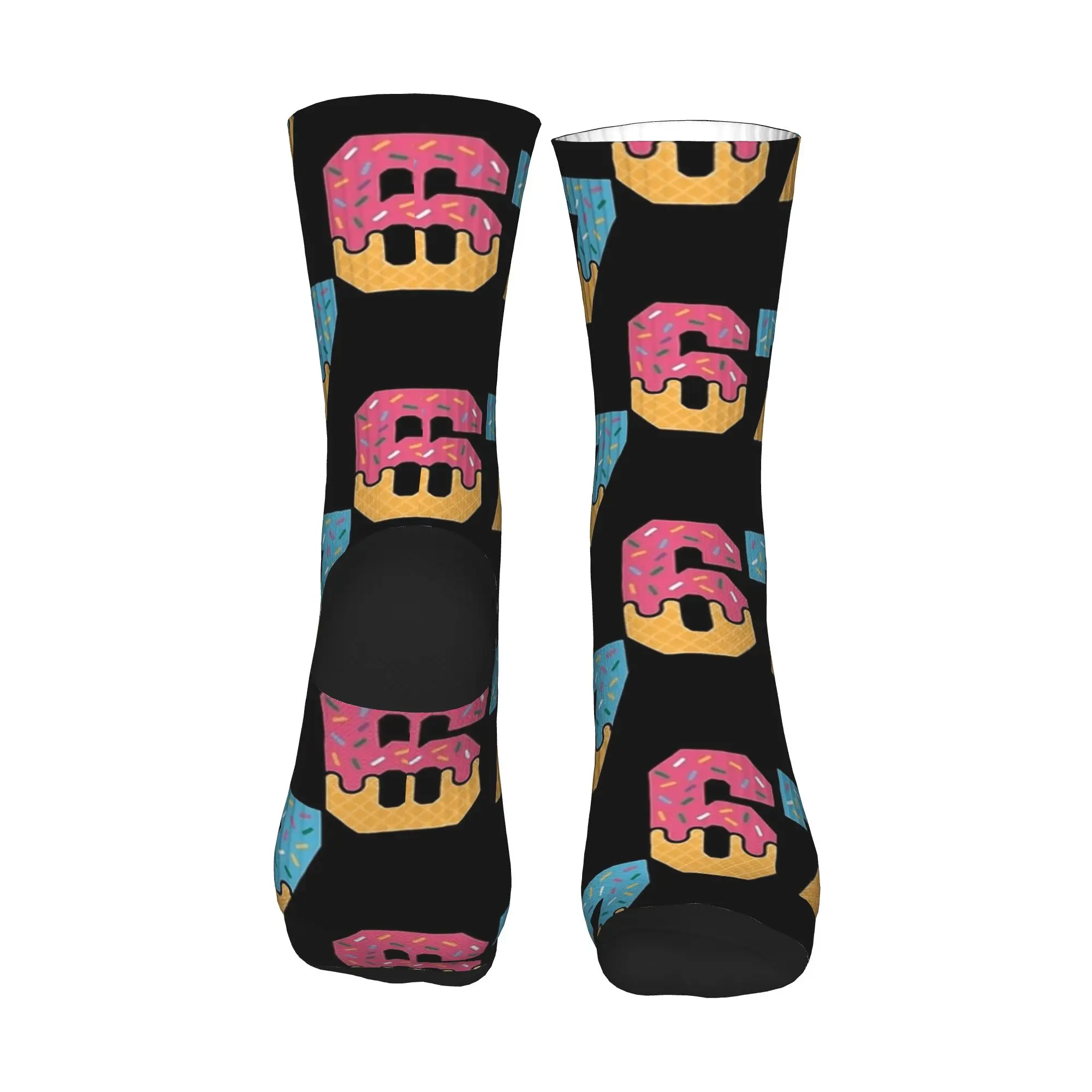 67 الآيس كريم بالتنقيط ميمي ستة سبعة الجنرال ألفا سيلانغ جوارب الرسم الجوارب غير رسمية الربيع عدم الانزلاق الجوارب للجنسين الرجال في الهواء الطلق الجوارب