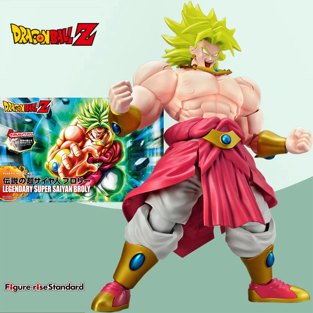 

Bandai натуральная/оригинальная фигурка Dragon Ball, стандартная ЛЕГЕНДАРНАЯ СУПЕР SAIYAN BROLY, аниме-фигурки, игрушки на Рождество