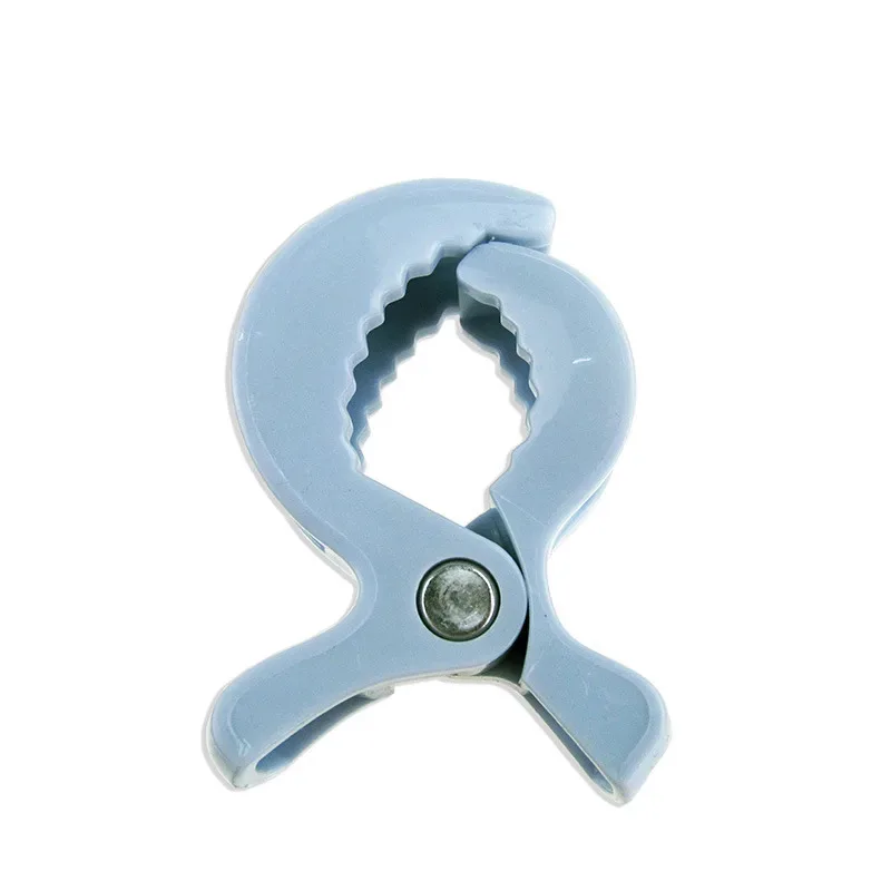 1/4 قطعة الطفل الملونة مقعد السيارة اكسسوارات البلاستيك يدفع باليدين لعبة كليب عربة عربة الوتد إلى هوك غطاء بطانية ناموسية كليب