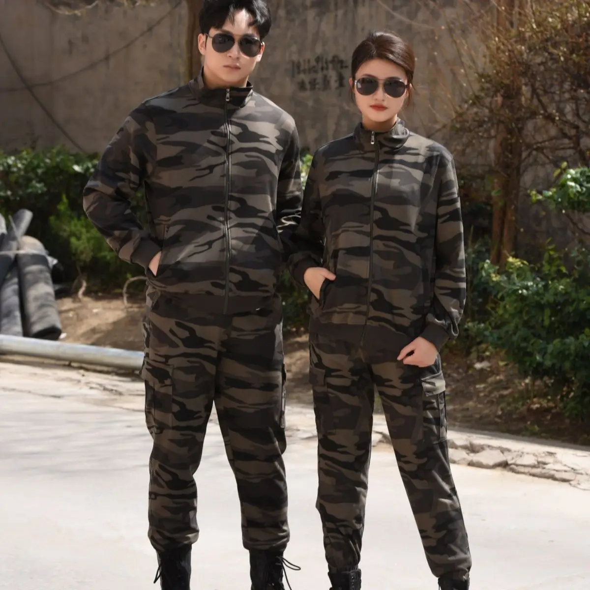 2026 US Marine Corps Outdoor Stretch Pak Heren en Dames Hetzelfde Camouflage-uniform