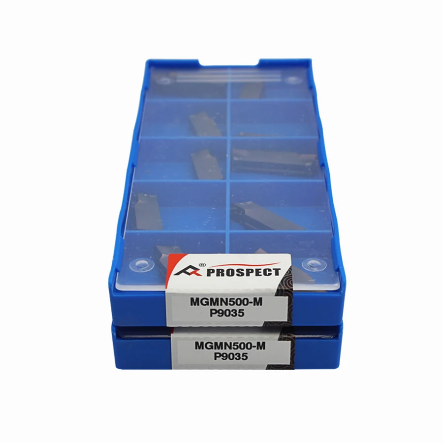 Prospect CNC lathe grooving tools high quality groove inserts MGMN150-G/200-G/300-M/400-M/500-M P9035 machining stainless steel
