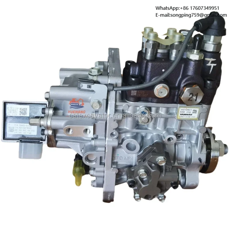 

Yanmar High-pressure Oil Pump 3TNV76 3TNV88 4TNV84 4TNV94 4TNE98 729252-51300 729923-51340 Yanmar Engine High-pressure Fuel Pump