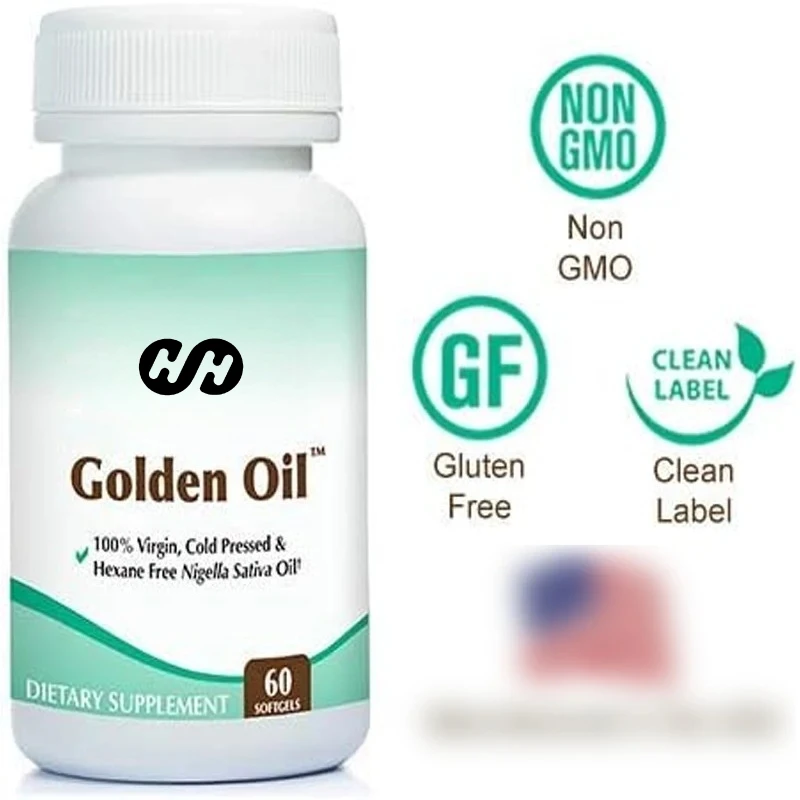 Organic Black Seed Oil Supplement - Black Seed Oil Promotes Digestive Health, Skin Nutrition, Joint Comfort, 60 Capsules