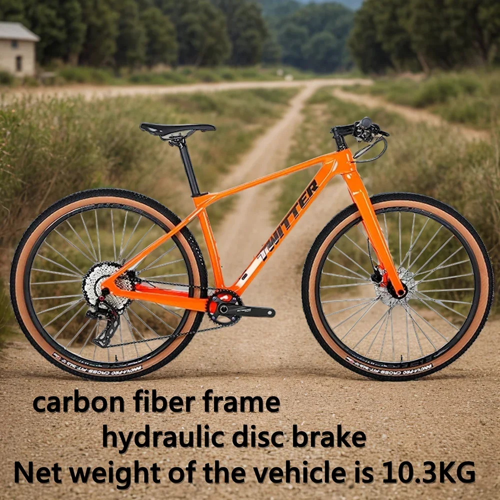 Twitter 27.5 29 inch MTB full carbon fiber mountain bike hydraulic disc brake Downhill bicicleta 12 speed Cross Country Bicycle