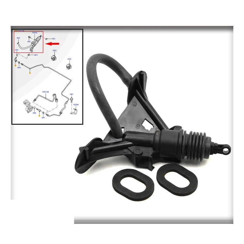 

CLUTCH MASTER CYLINDER FOR FORD TRANSIT MK7 2.2 2.4 FWD RWD 6C117A543AB (06-14)