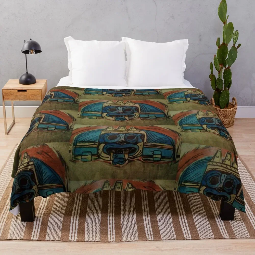 

Thaloc God of Rain/Thunder Throw Blanket Softest Decorative Sofa Bed covers Blankets