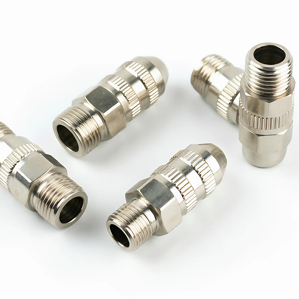 

Metal Luer Lock Adapter for Dispensing Valve & Mixing Tube Epoxy Glue Syringe Connector Industrial Fluid Fitting Accessories