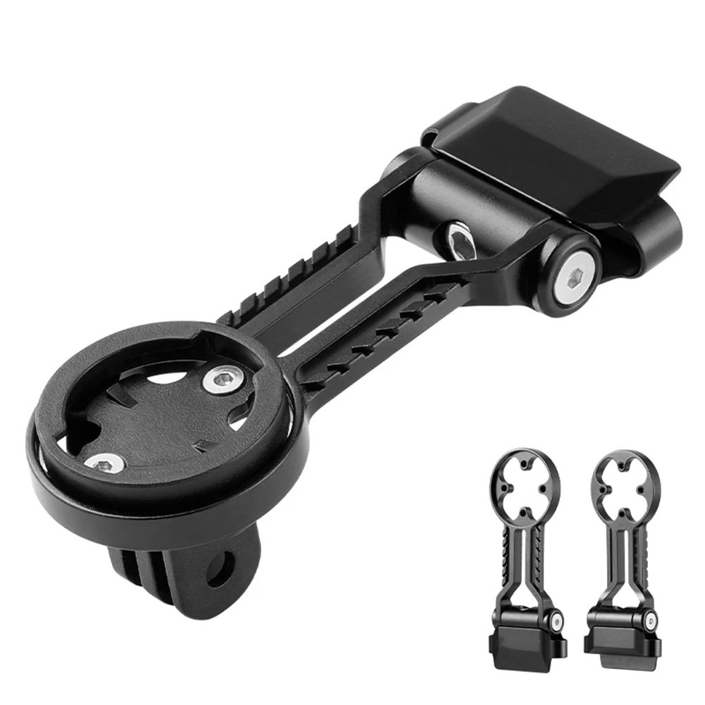 

Mountain Bike Mount Bike Computer Mount 10*4.3*4.3cm 135° Flip Adjustable Aluminum Alloy Approx. 31/47g Easy To Operate