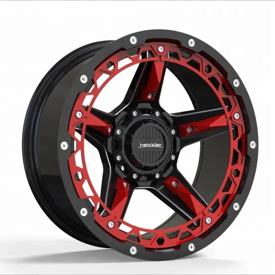 

CAR ACCESSORIES HOT WHEELS NO.5005B 17X9.0 ET -20 PCD 5X127 offroad deep concave car wheels 17 INCH