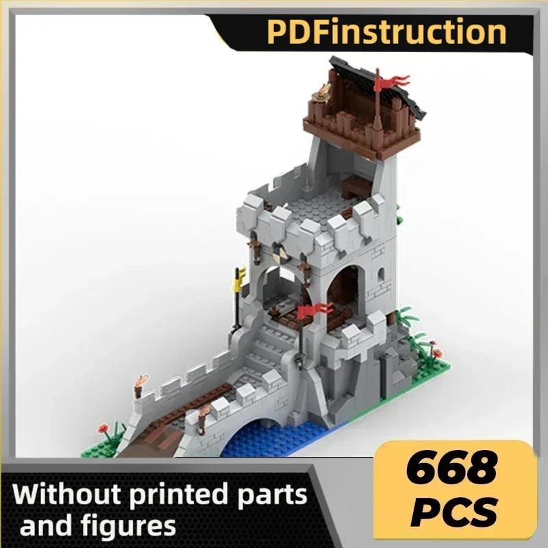 

Military Fortress Model Moc Building Bricks Medieval Tower Castle Technology Modular Blocks Gift Christmas Toy DIY Sets Assembly