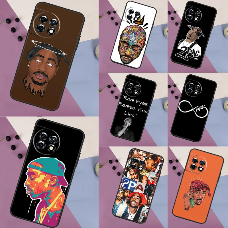 Tupac 2Pac Shakur Case For OnePlus Nord N20 N30 N10 Nord 3 2T CE 2 Lite OnePlus 12 11 10 Pro 8T 10T 10R Cover