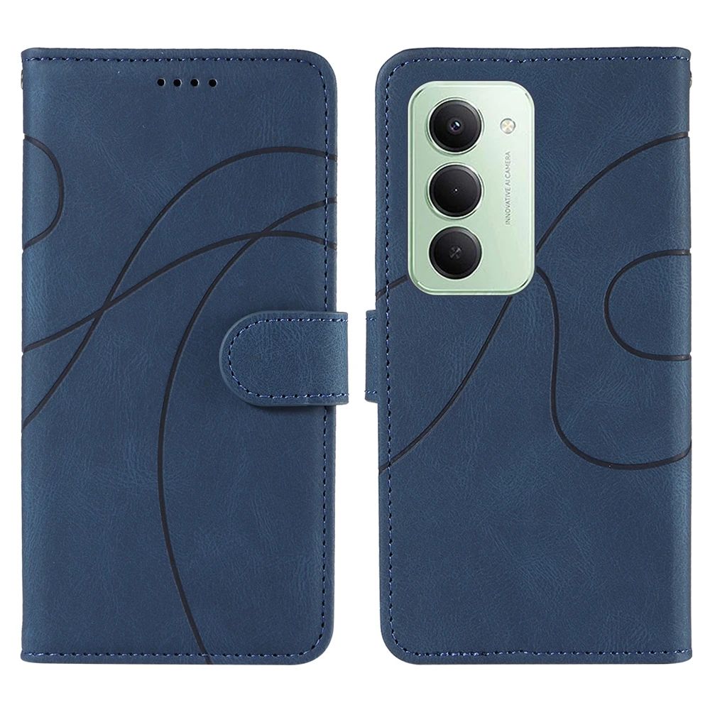Magnetische Flip-Lederhülle für Xiaomi Redmi 15 15C 14C 13 13C 12 A5 4G 5G Poco C85 169 171 173 Premium Brieftasche mit Kartenfach – Detail 15