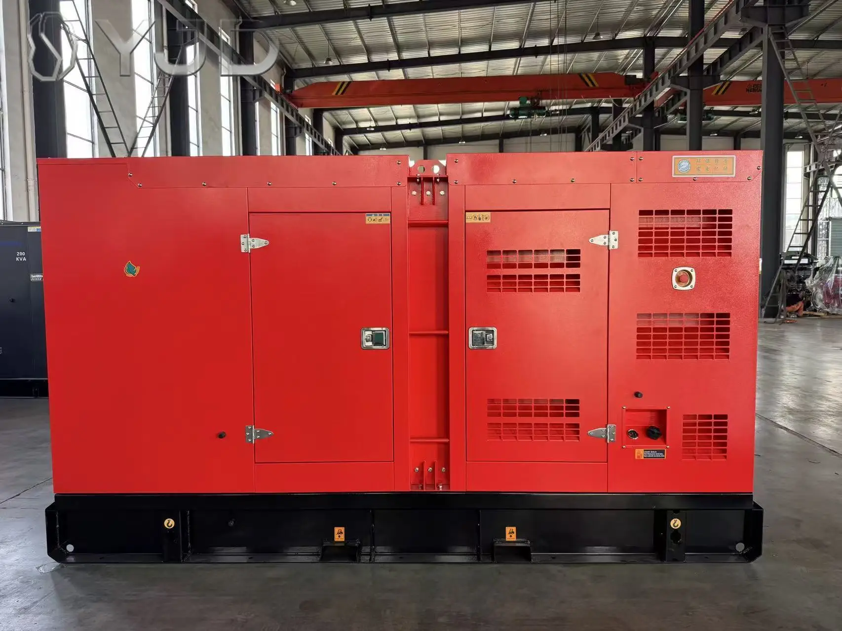 100KW -600KW Silent Diesel Generator Three Phase Soundproof Generator  Auto Start Water Cooled  Electric Genset Factory Price