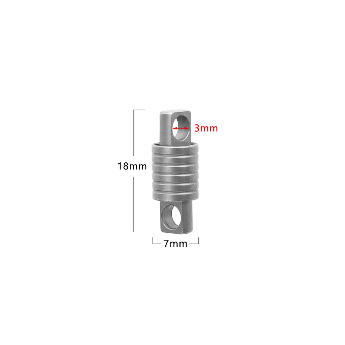 

Titanium Alloy Universal Buckle Multifunctional Tool Link Buckle