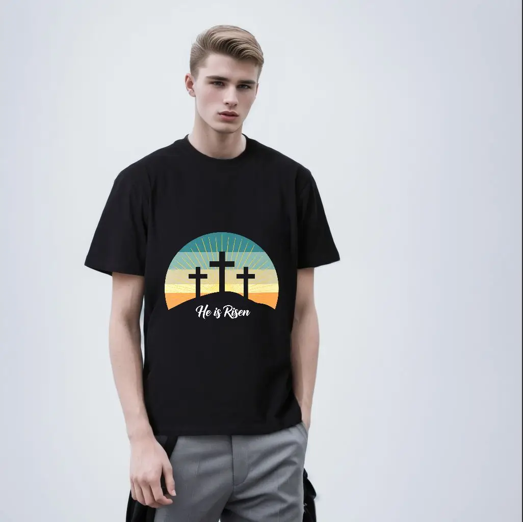 تي شيرت - كاجوال برقبة دائرية من القطن صيفي بأكمام قصيرة للرجال والنساء المراهقين والرجال مطبوع جديد للجنسين #6