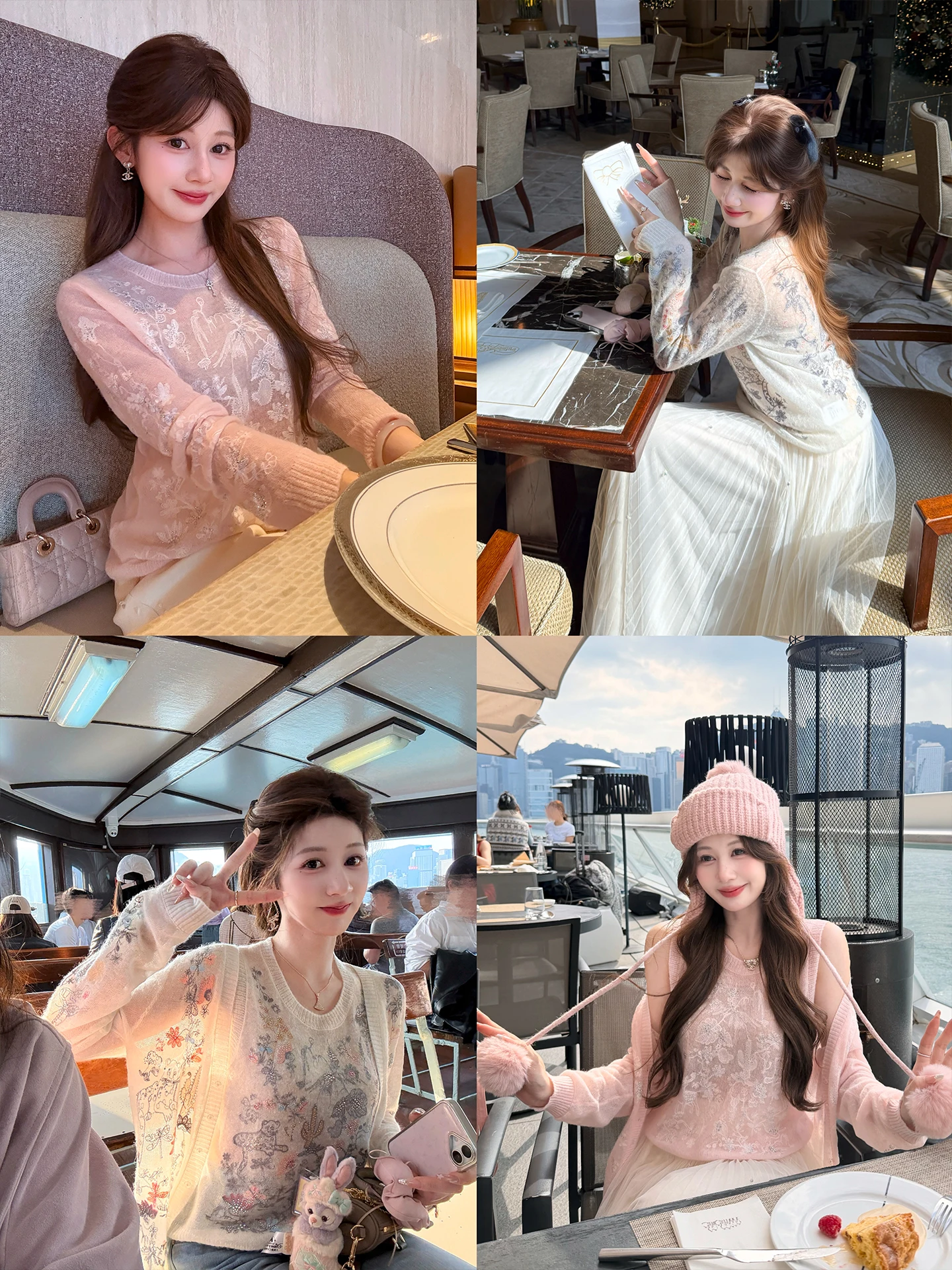 

nai Quali Alpaca Wool Embroidered Base Layer irt Women's Knitted Vest Spring New Sle Casual Soft Nylon Blend