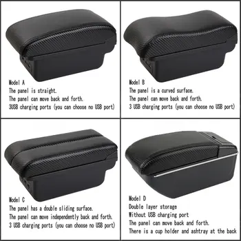 適用於現代伊蘭特旅行版、現代i30 FD、現代i30cw的汽車扶手箱,提供肘部支撐,方便駕駛員和乘客使用。 10 最佳銷售 現代i30扶手 - №2