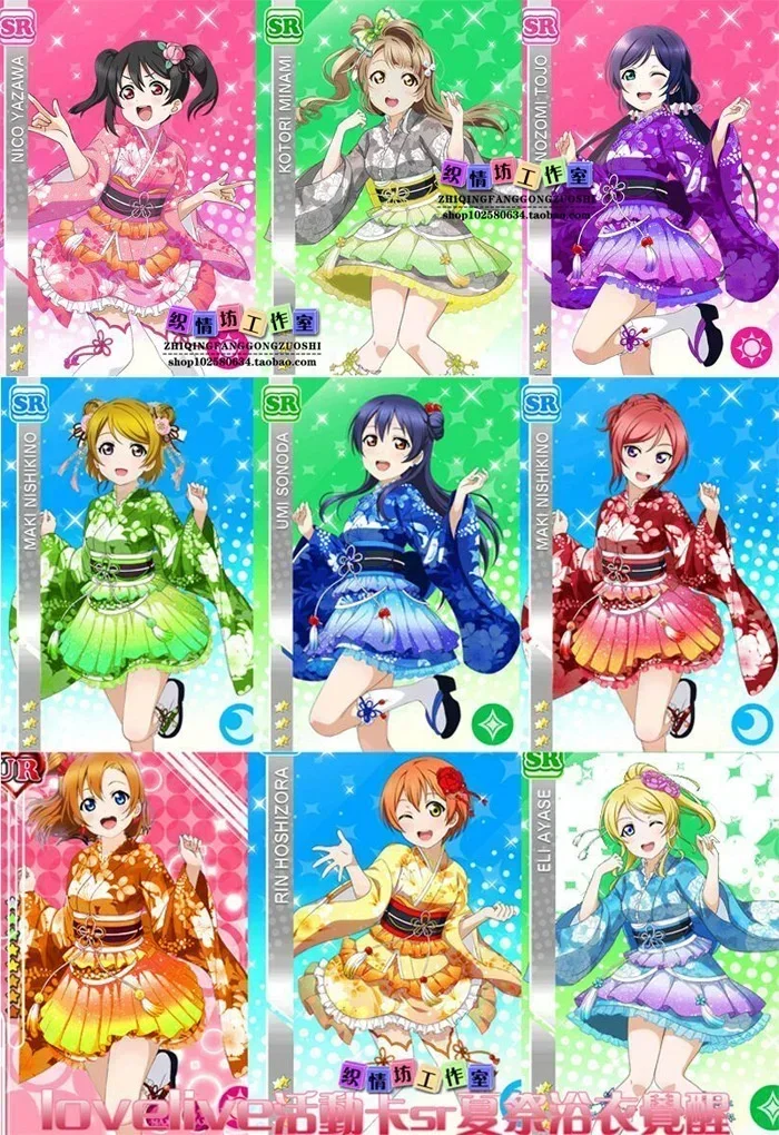 

Lovelive Bouquet Cosplay Nico Kotori Tojo Maki Eli Ayase Nozomi Hanayo Lolita Dress LoveLive Uniform Kimono Cosplay Costume