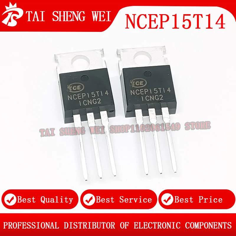 

5pcs NCEP15T14 NCEPI5TI4 NCEP 15T14 140A 150V TO-220 MOS New Original