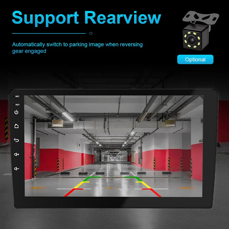 VIP UI Design Android Car Audio System Manufacturers مع مشغل 7 "9" 10.1 "شاشة تعمل باللمس مروحة تبريد مزدوجة Din 2 جيجابايت 32 جيجابايت #4