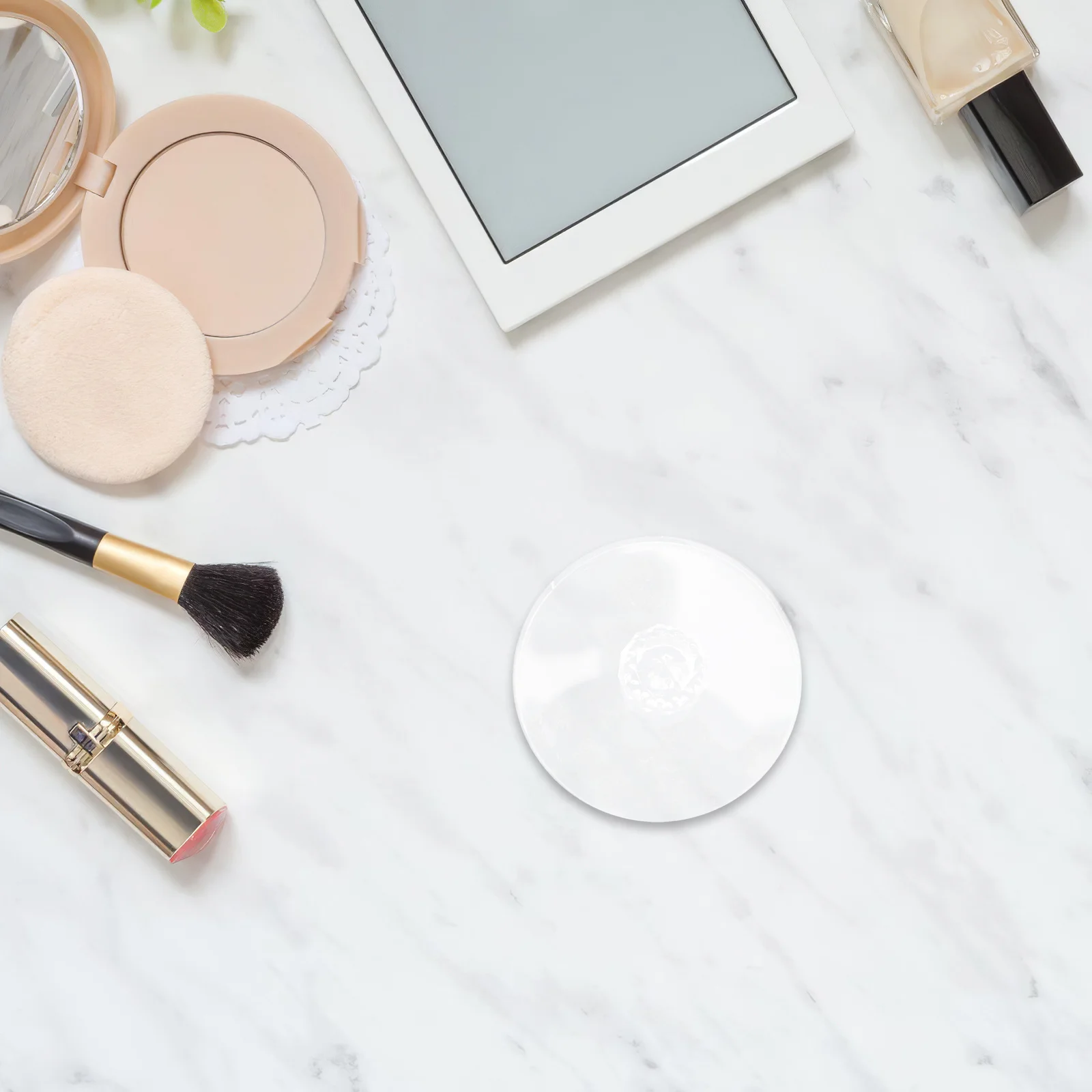 Outil de presse pour fard à joues, 2 pièces, tampon de poudre Compact de 2.24 pouces, accessoire de réparation de maquillage Portable, utilisation à Long terme