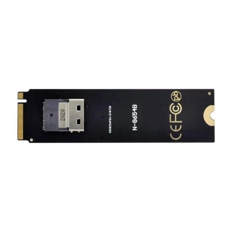 

97QB PCIex4 NVMe M.2 to SFF 8654 Card adapter for PCIe Converer Card