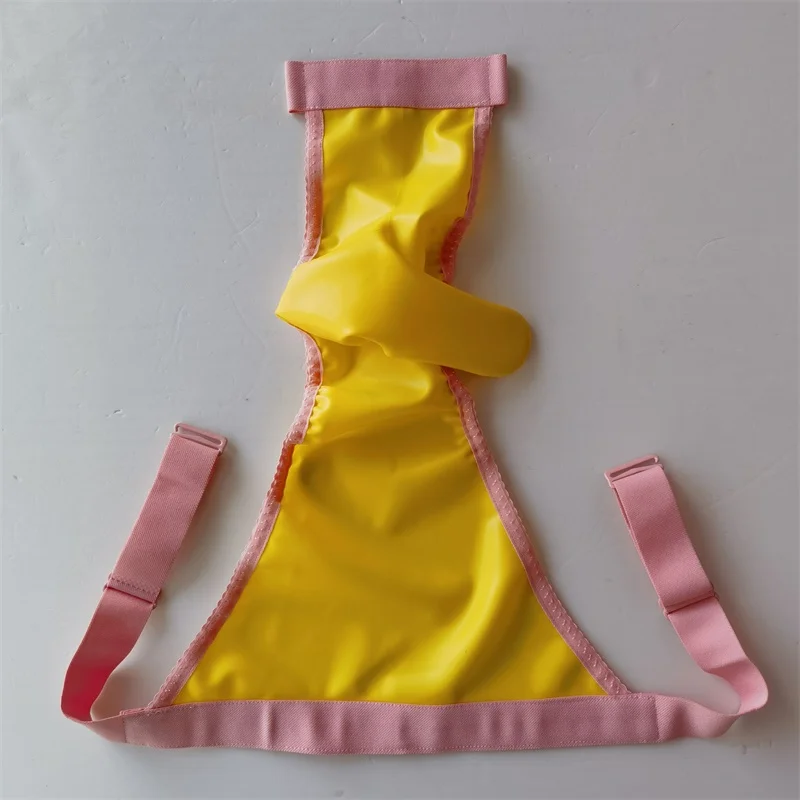 

Fetish Men Underpants Latex Wateproof SeeThrough Fitted T-Briefs DJ Club Bar Show Costumes Private Party Lingerie Panty Costume