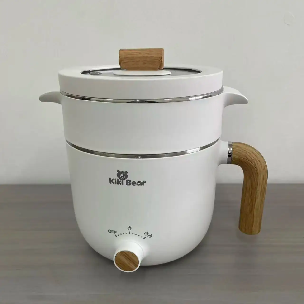 1.8L five in one multi-function steak Fried Rice oatmeal soup electric cooker portable pan for dormitory office and kitchenette