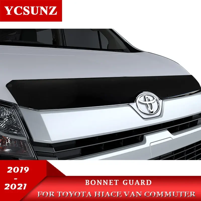 

Bonnet Guards For Toyota Hiace Commuter Quantum 2019 2020 2021 Van Car Accessories Scoops Hoods Exterior Parts YCSUNZ