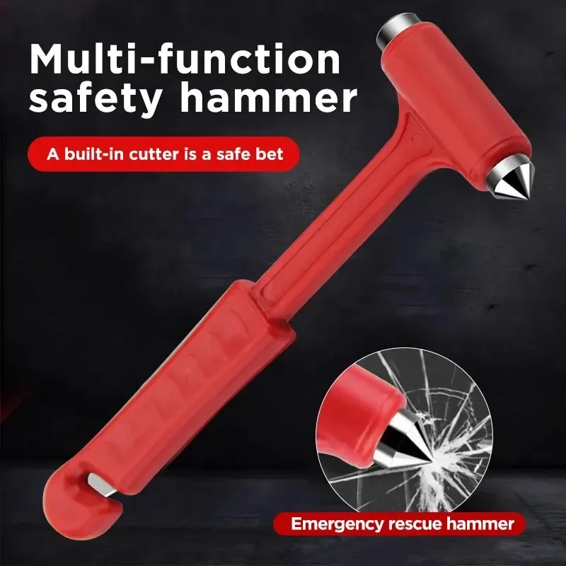 Multi-purpose Vehicle with Safety Hammer Escape Hammer Car Broken Windows Artifact Smashed Glass Truck-mounted Fire Rescue Hamme