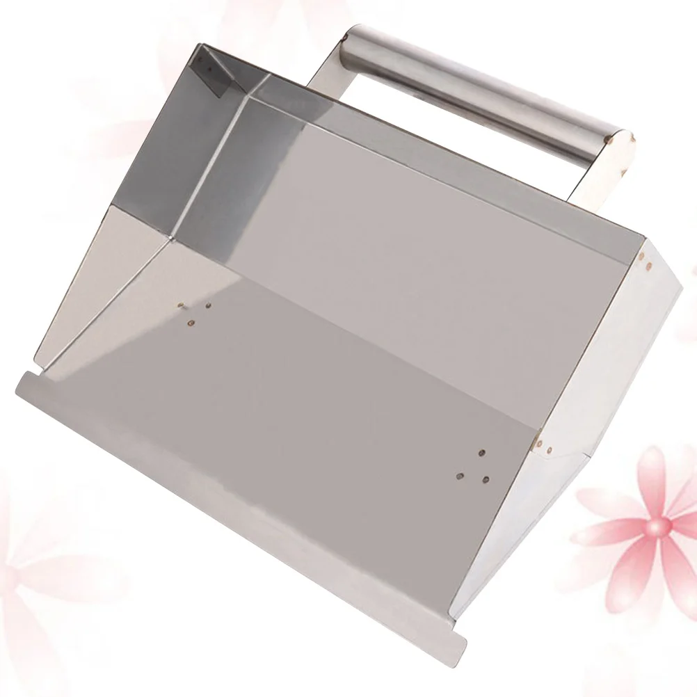 Paleta de yeso, herramienta manual de acero inoxidable para reparación de pared de mortero de cemento, mango ergonómico duradero, soldadura multipunto