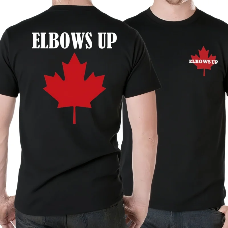 Camiseta co hacia arriba de Canadá, camisetas con estampado de doble cara de regalo orgulloso canadiense no 51st State
