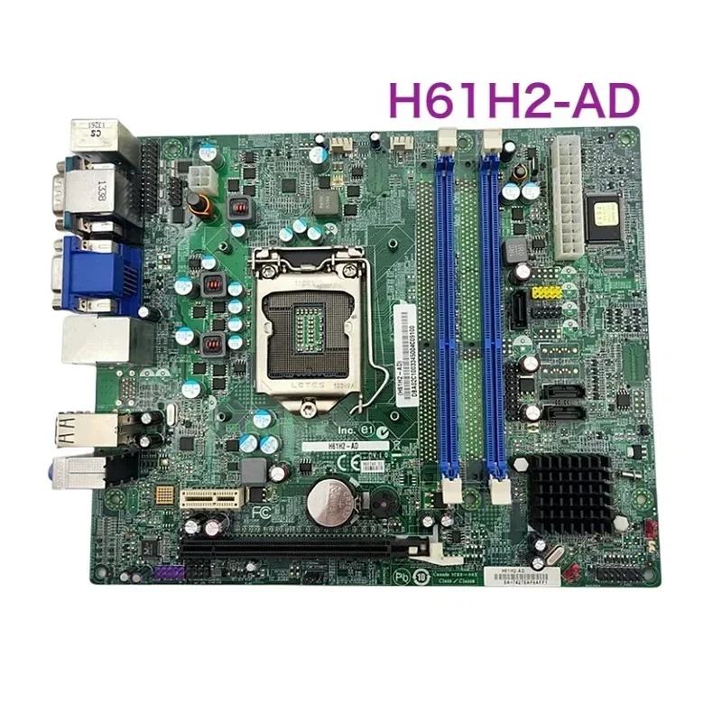 

For Acer 1600X B430 SX2855 Motherboard H61H2-AD LGA 1155 DDR3 Mainboard 100% Tested OK Fully Work Free Shipping