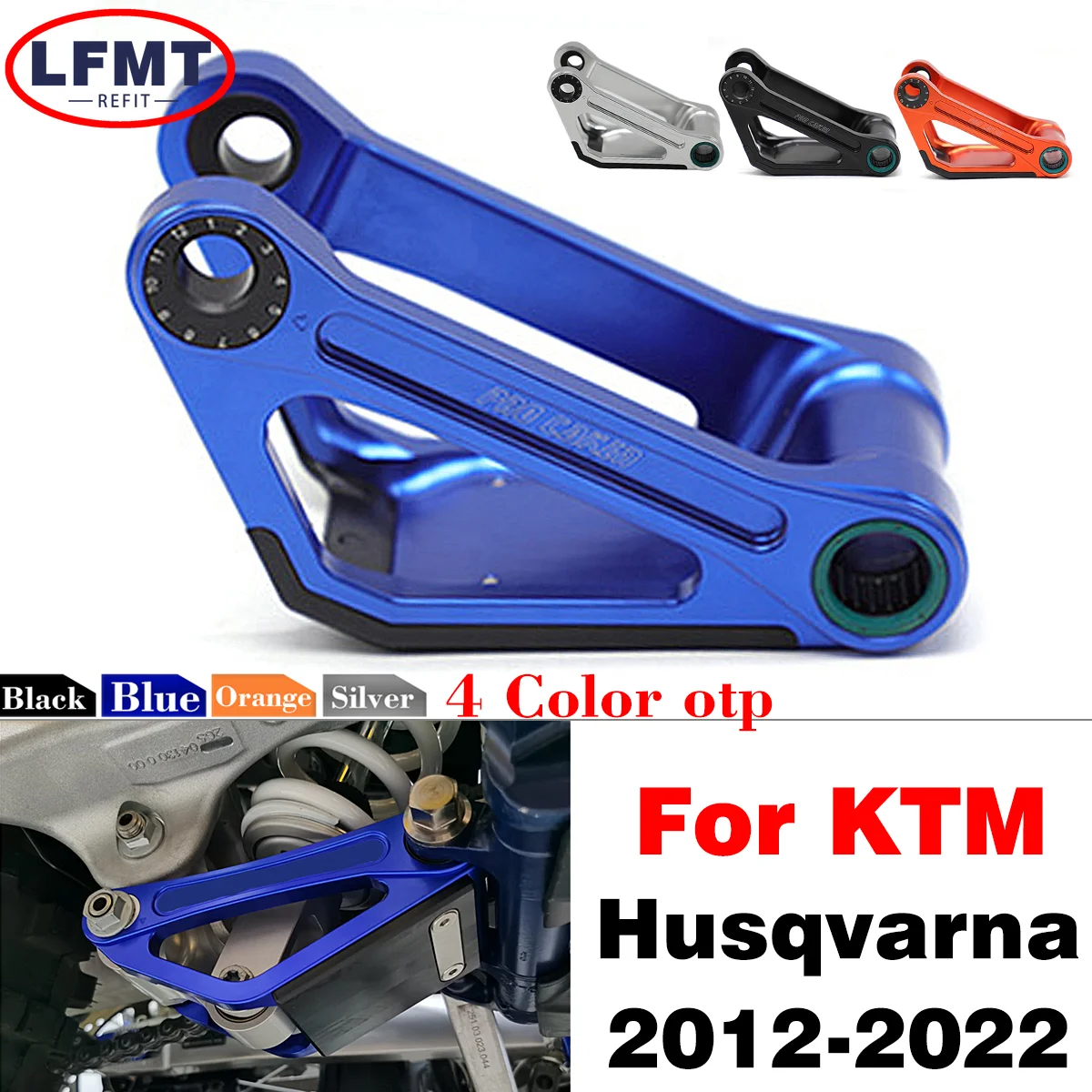 

Motorcycle Rear Lowering Kit Lower Link Adjustable For KTM SX SXF XC XC-F 125-450 For Husqvarna FX TC TE TX 125-450 2017-2021