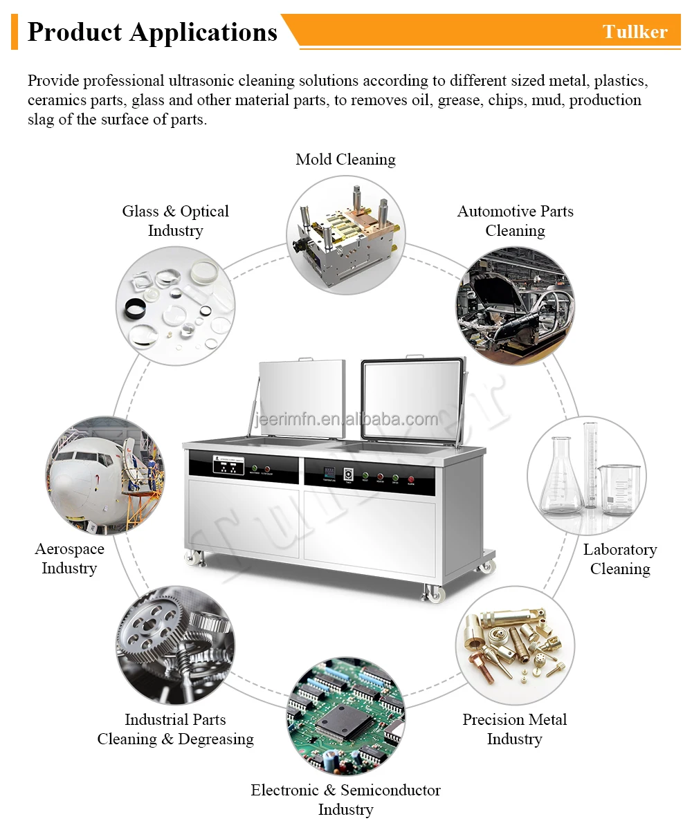 Lavatrice ad ultrasuoni in acciaio inossidabile per vetro da 61 litri, filtrazione a 2 serbatoi, asciugatura, risciacquo