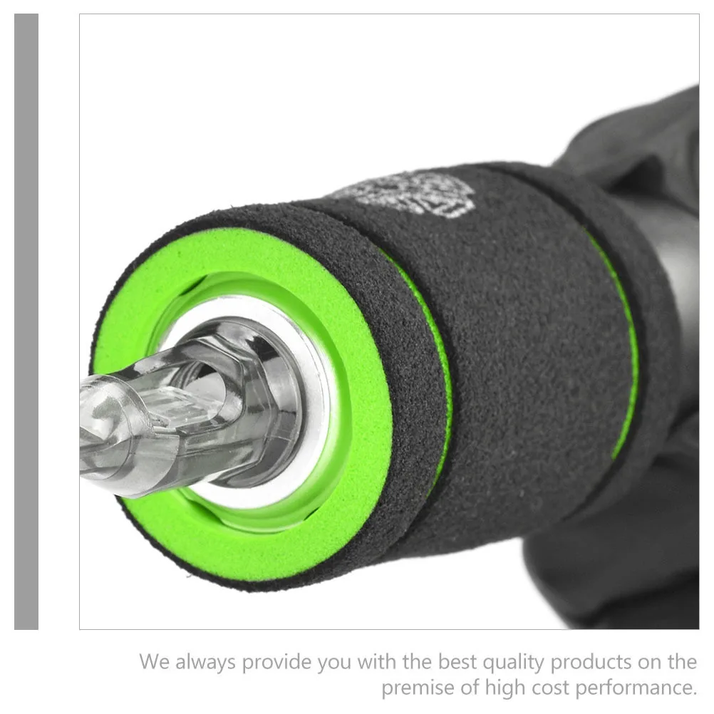 

12Pcs Tattoos Grip Cover Non-Slip Sweat-Absorbing Supple Sponge Grip Protective Sleeve for Long-Term Use