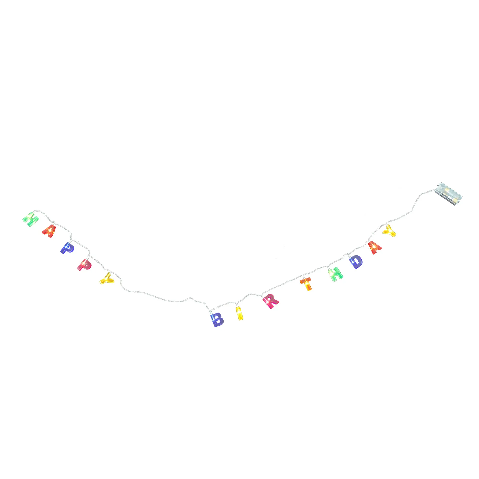 

LEDMOMO LED String Lights Operated LED Letters Lights for Birthday Party Decoration happy birthday lights