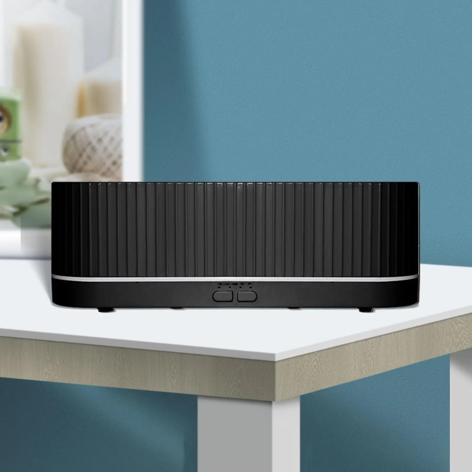 موزع روائح الزيوت العطرية متعدد الاستخدامات وفريد من نوعه وهادئ لسطح المكتب ومرطب هواء صغير لغرفة المعيشة بجانب السرير وغرفة الأطفال والمنزل