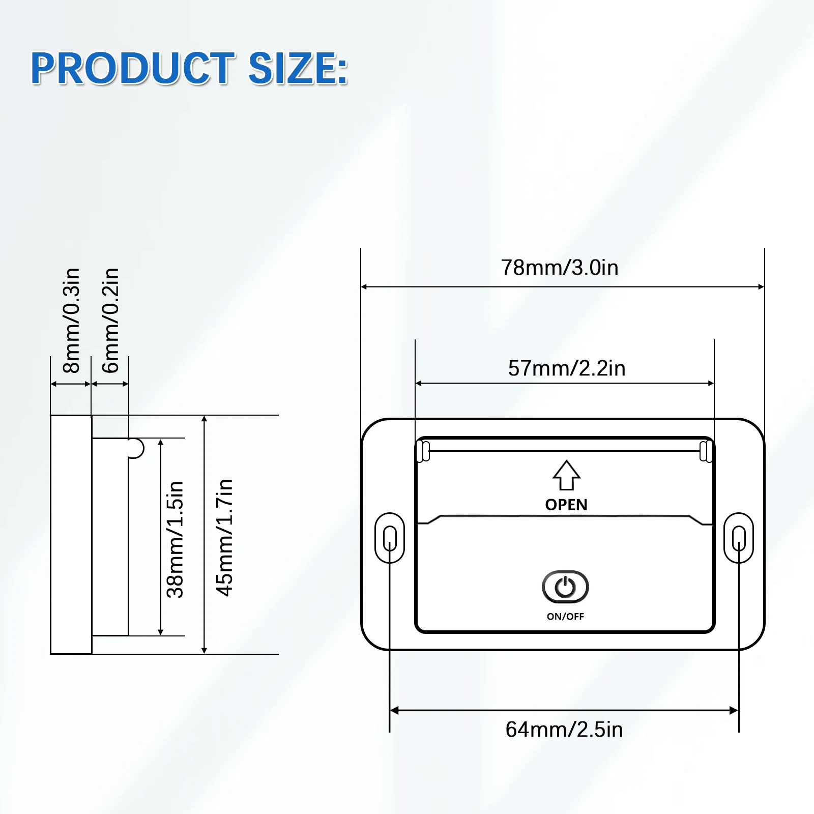 

12 В/24 В QC3.0 Автомобильный двойной USB-порт PD Разъем для быстрой зарядки Адаптер питания Автомобильное зарядное устройство Розетка для мобильного телефона Панель розетки для быстрой зарядки