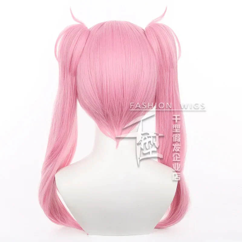 Anime Link Click Li tianxi Cosplay Wig Women Long Pink Wigs Party Cosplay Prop Heat Resistant Synthetic Wig for Woman