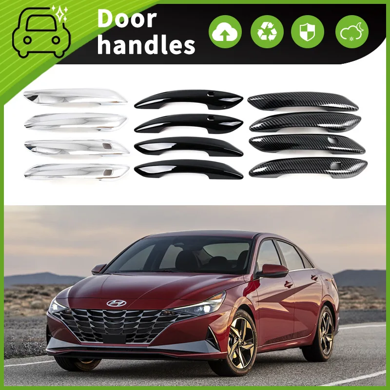 

Suitable for 21-22 Hyundai Elantra Elantra door handle door bowl handle anti-scratch modification accessories