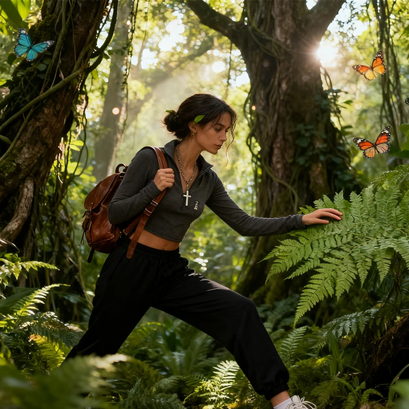 المرأة طويلة الأكمام الياقة المدورة المحاصيل القمم تي شيرت غير رسمي Harajuku 2025 الربيع الصيف جديد بلون مثير أسلوب بسيط نادي الحفلات #2