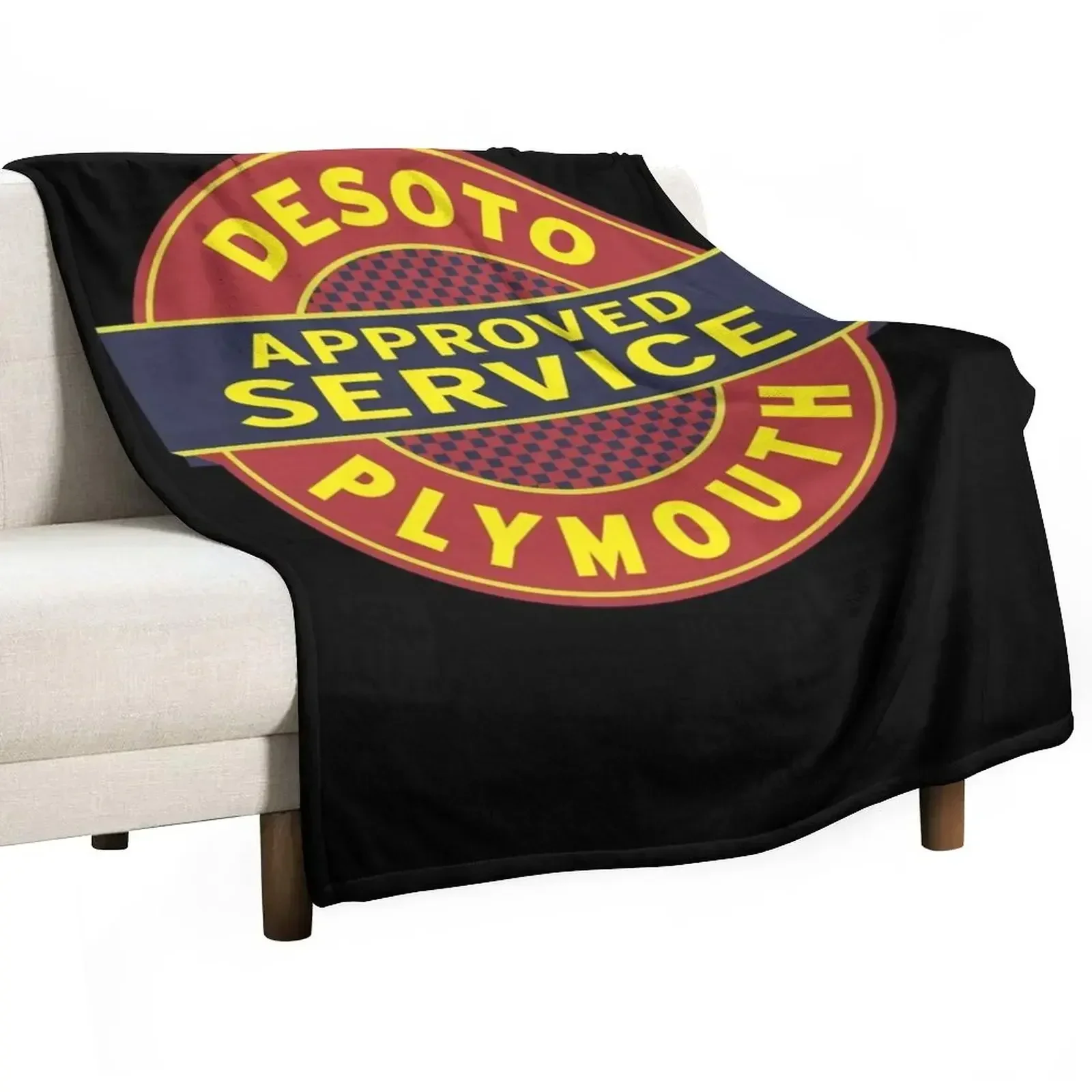 

DeSoto Plymouth Approved Service Throw Blanket Blankets For Baby Decorative Sofas Bed Blankets