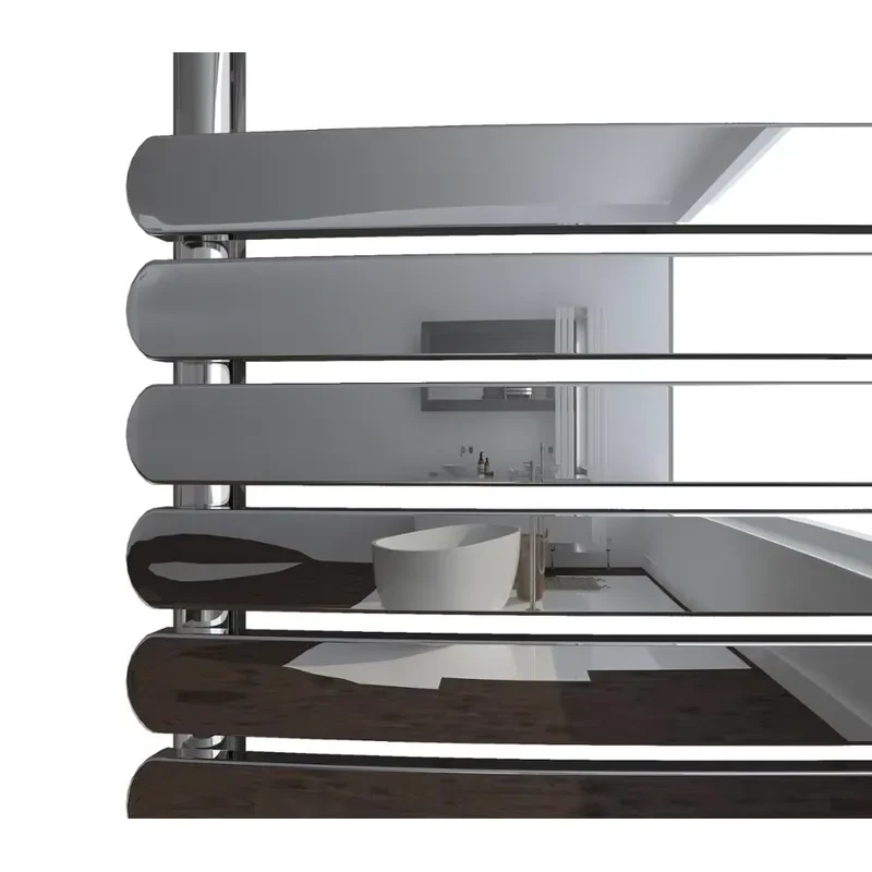 Best-selling SUN-D3 Chrome Heated Towel Rails Electric Towel Rail Steel Rail view 5